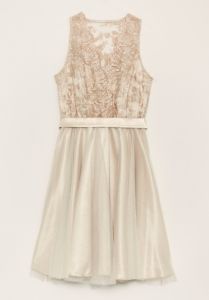 Vestidos dorados cortos