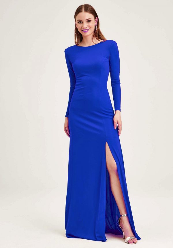 Tienda de vestidos de fiesta largos con abertura